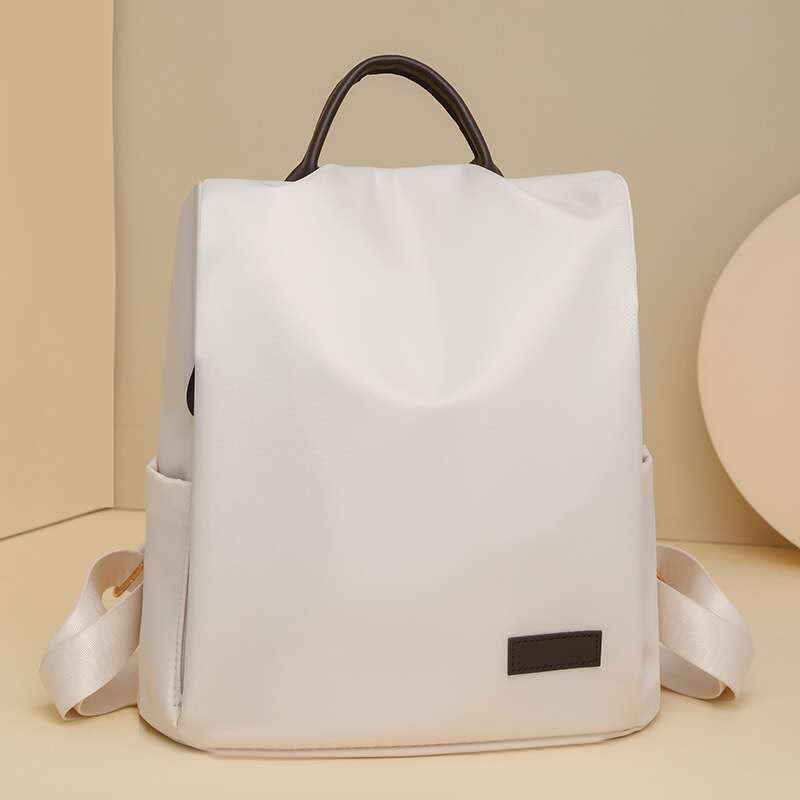 Bolsa mochila feminina Portátil de Poliéster da moda Antifurto e à prova d'água
