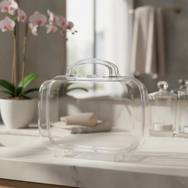 15 Mini Maletinha, Maletinha Acrílico,  Mini Maletinha Acrílico transparente  6.50 cm em Oferta na Shopee