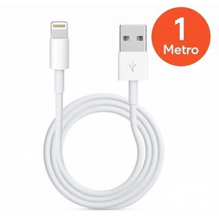 Cabo Iphone Original Lightning 1 Metro Carregamento Rápido modelos IOS 5 ao 14 em Oferta na Shopee