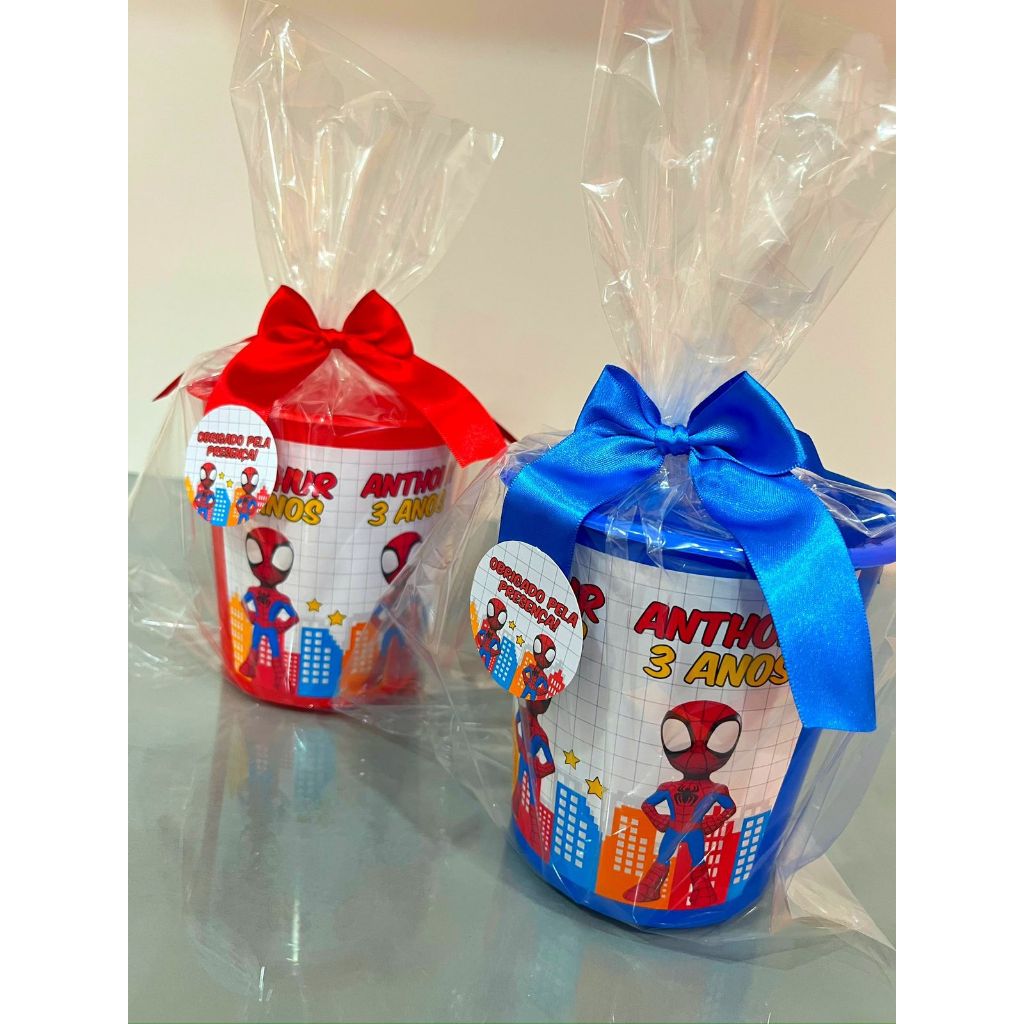 Balde de Pipoca 1 l - Homem Aranha Baby