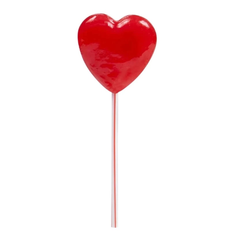 Detalhes do Pirulito Coração Flopito Florestal 500g com 50 Unidades Ideal para Festas e Lembrancinhas