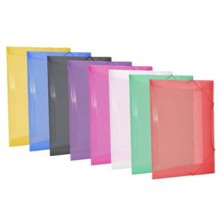 Pastas com Elástico Aba Ofício Grande A4 Ofício Modelo Fino 335x235mm ACP