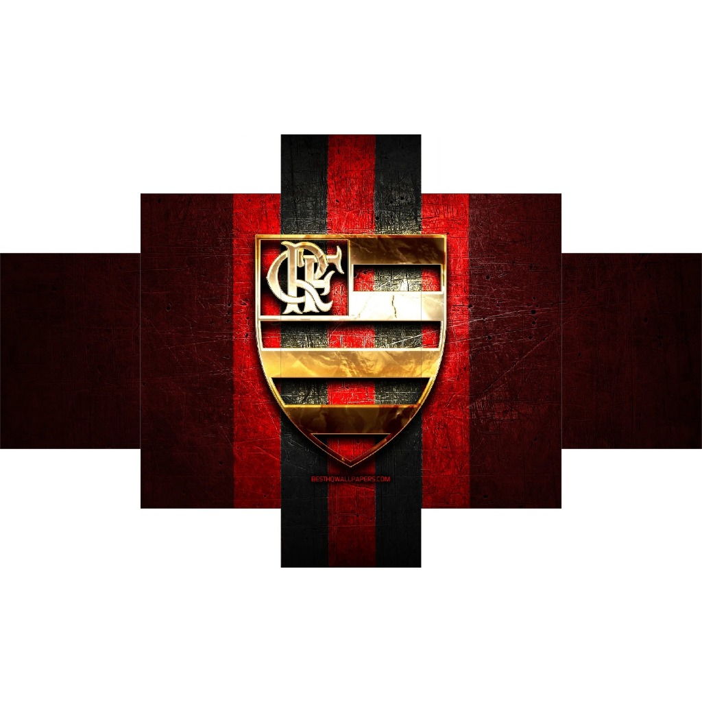 KIT DE QUADROS DECORATIVOS FLAMENGO MENGÃO em Oferta na Shopee