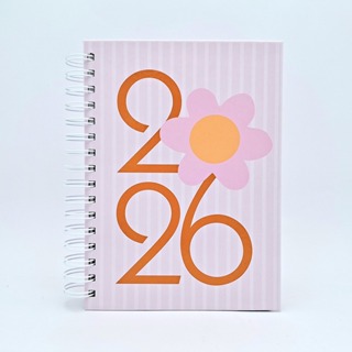 Agenda 2026 - Agenda A5 - Agenda 2026 com e sem hora - Agenda 1 ou 2 dias por página em Oferta na Shopee