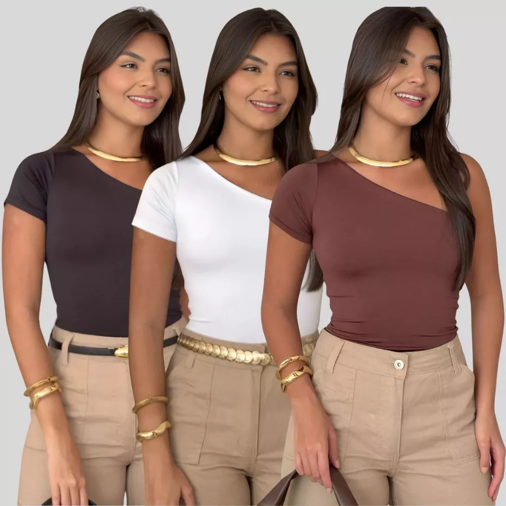 Blusa Feminina Mula Manca Suplex com Forro – Moda Feminina Blogueira, Básica, Estilo e Conforto