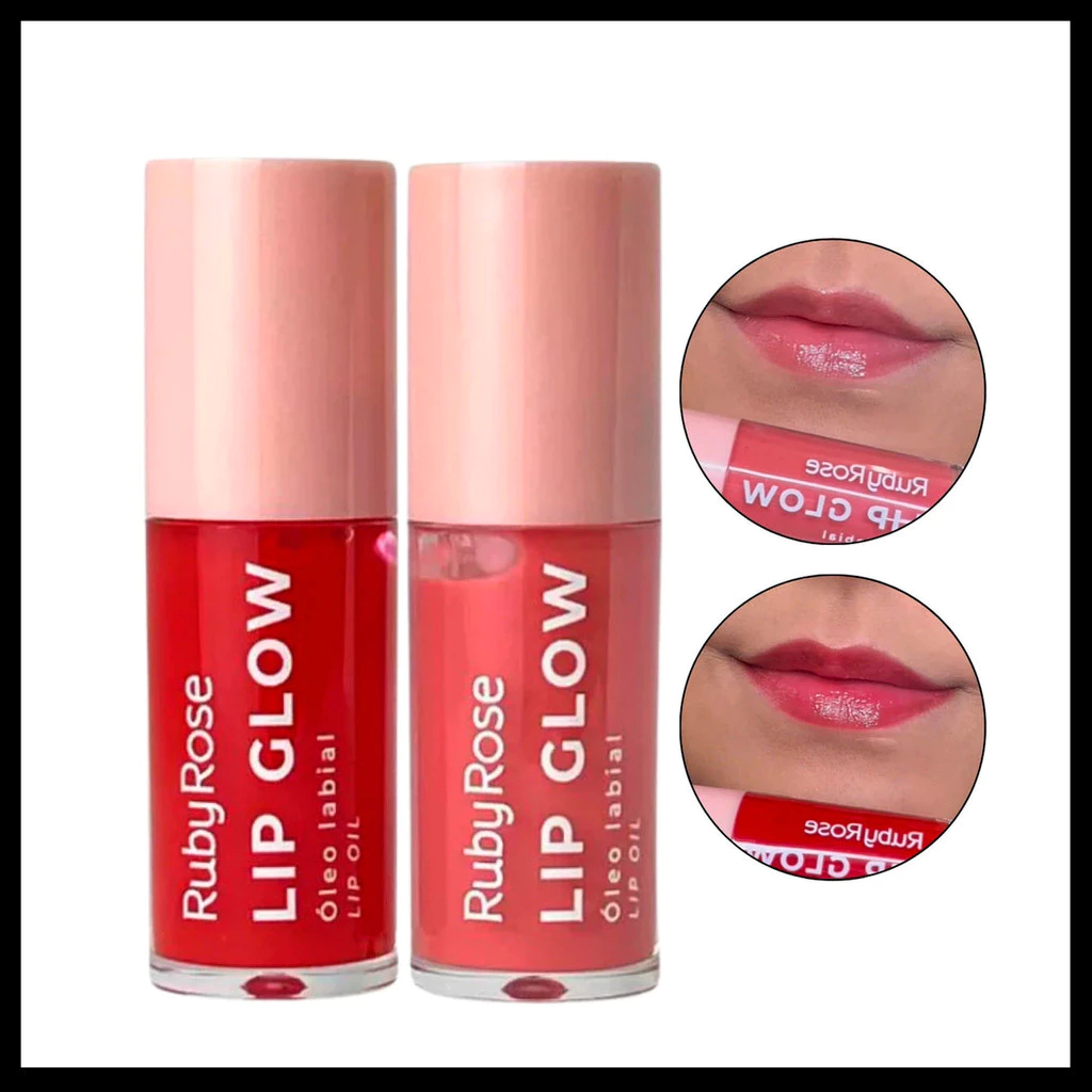 LIP GLOW OLEO LABIAL RUBY ROSE LANÇAMENTO