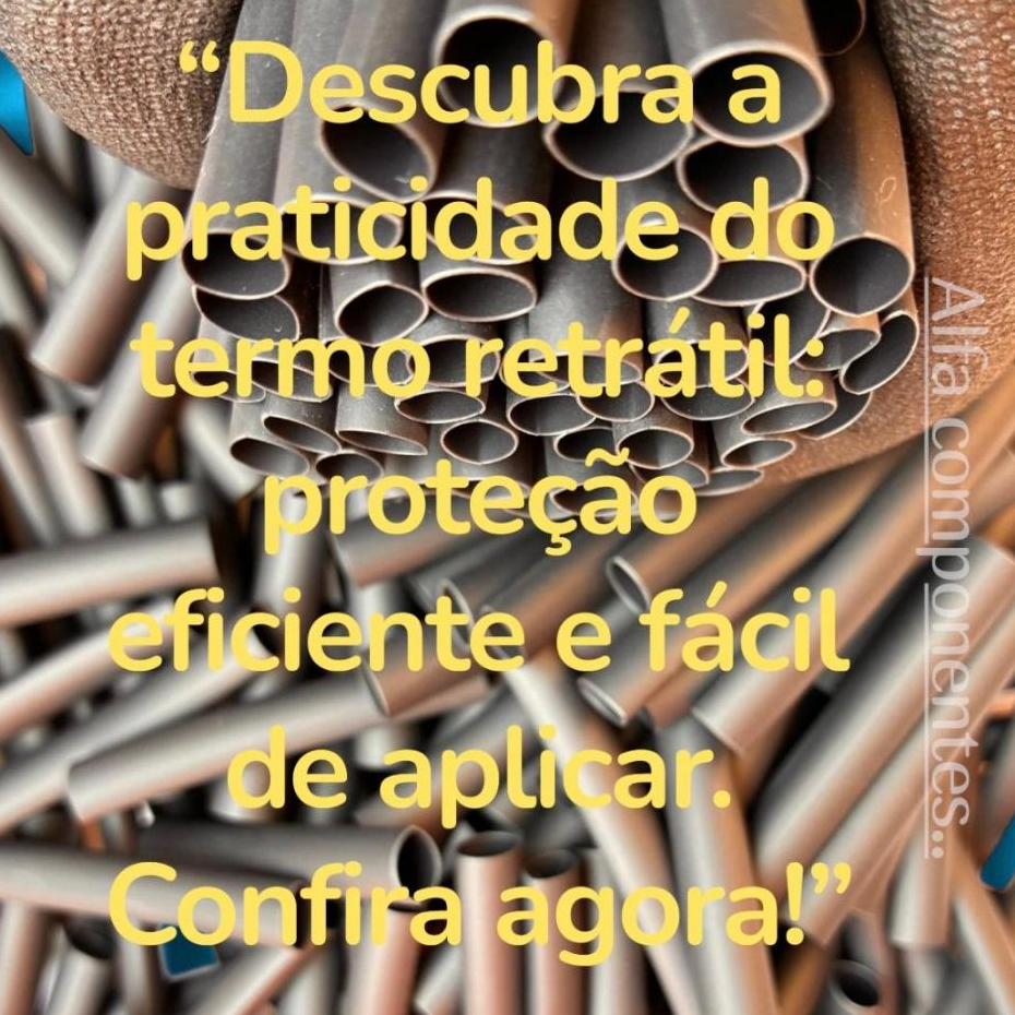 1000 MIL pçs 2,5mm Tubo Termo Retrátil Espaguete retrátil cor preto..alfa