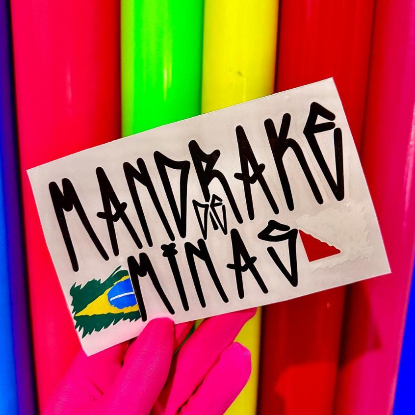 [15x8cm] Adesivo | Mandrake de Minas | Fundo vazado