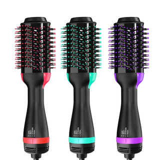 Escova Secadora 110v Alisador Elétrica Escova de ar quente Modeladores de cabelo Com 3 Em…