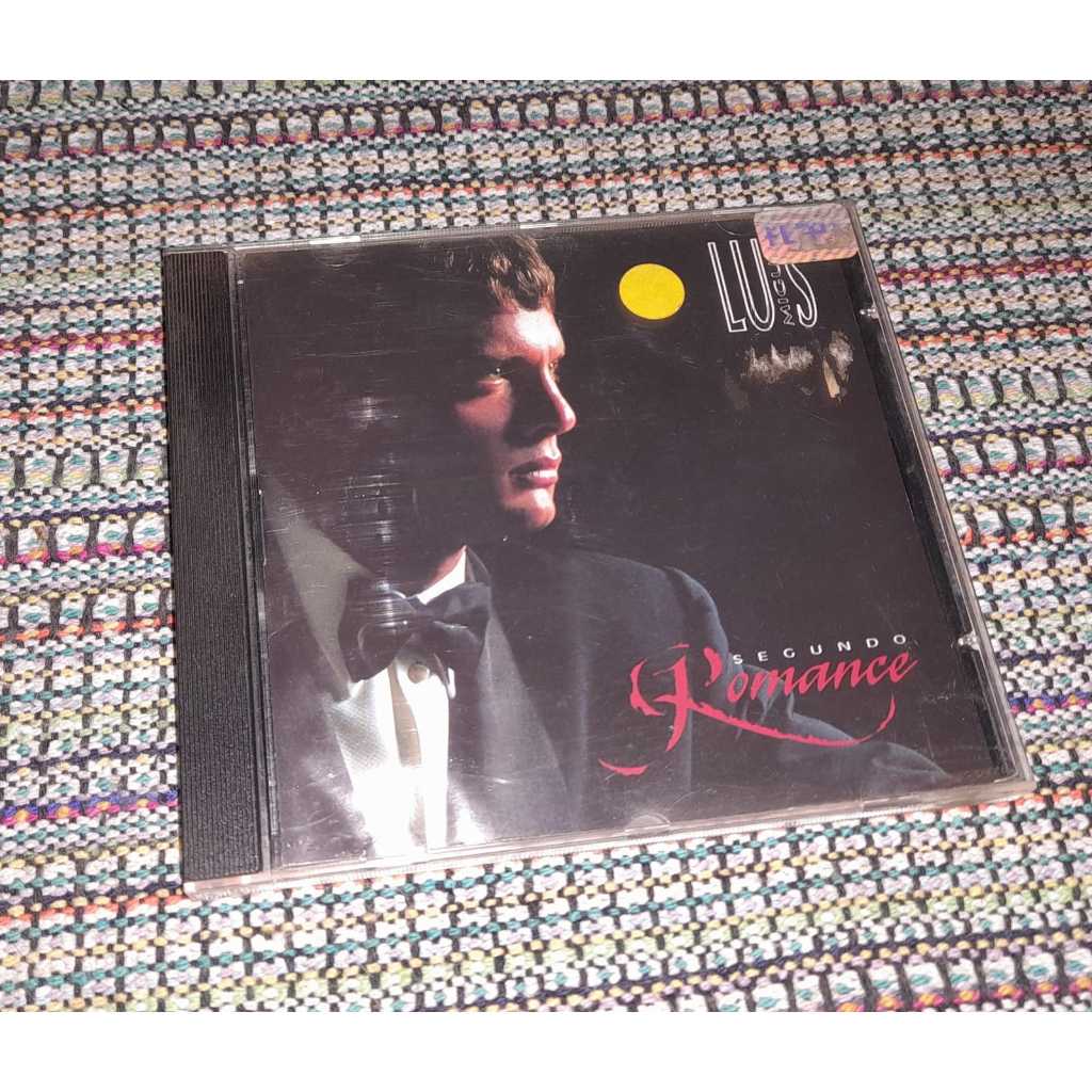 Luis Miguel Segundo Romance Cd Novo