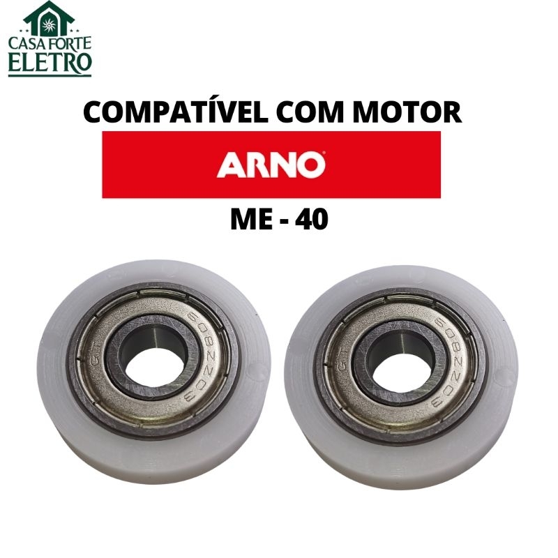 Kit Ventilador Arno Bucha + Rolamento 608 - Compatível com Arno motor ME - 40 |Alta Durabilidade