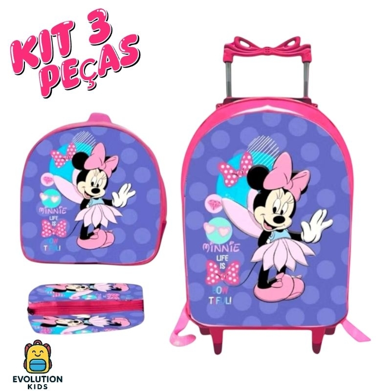 Mochila e Lancheira Infantil Minnie: Onde Comprar | BuscaProdutos