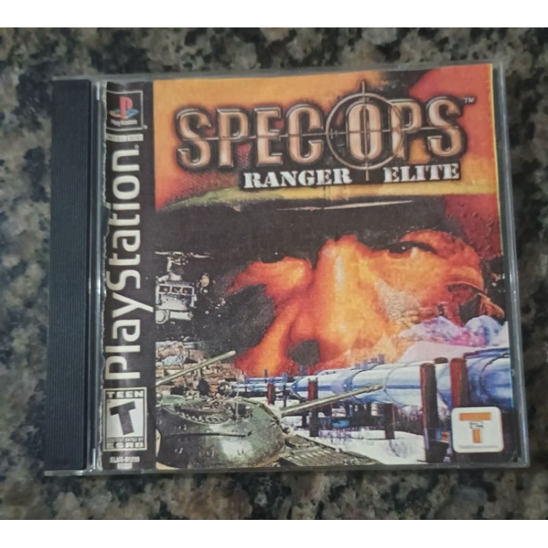 Jogo Do Playstation 1 Ps1 Spec Ops Ranger Elite Midia Física Prata Prensada De Época