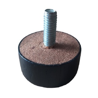 Pés Para Cama Box Madeira De Lei 2cm - 06pc Pequeno Preto em Oferta na Shopee