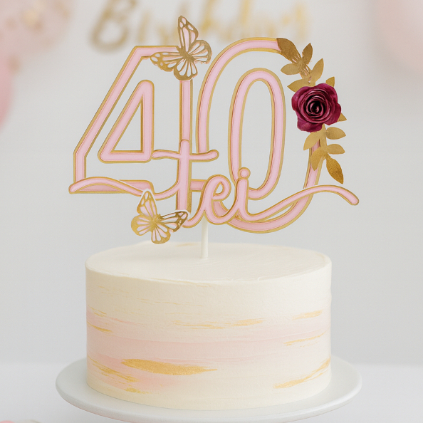 Topo de Bolo Quarentei - Comprar com Melhor Preço em Padaria