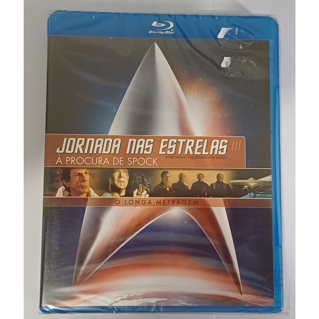 Blu-Ray -  Jornada nas Estrelas III - À Procura de Spock (Original Lacrado) - Star Trek