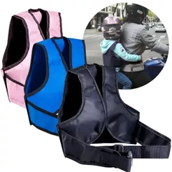 Colete Cinto Segurança Infantil Criança Garupa Moto Kids Proteção