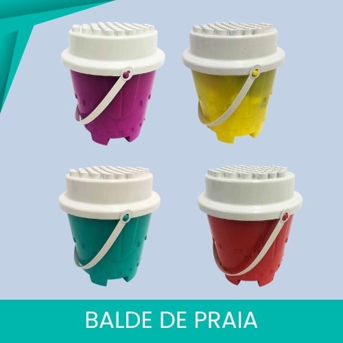 Castelinho de Montar 63 peças Infantil - Marbel Brinquedo Educativo Escolar Infantil