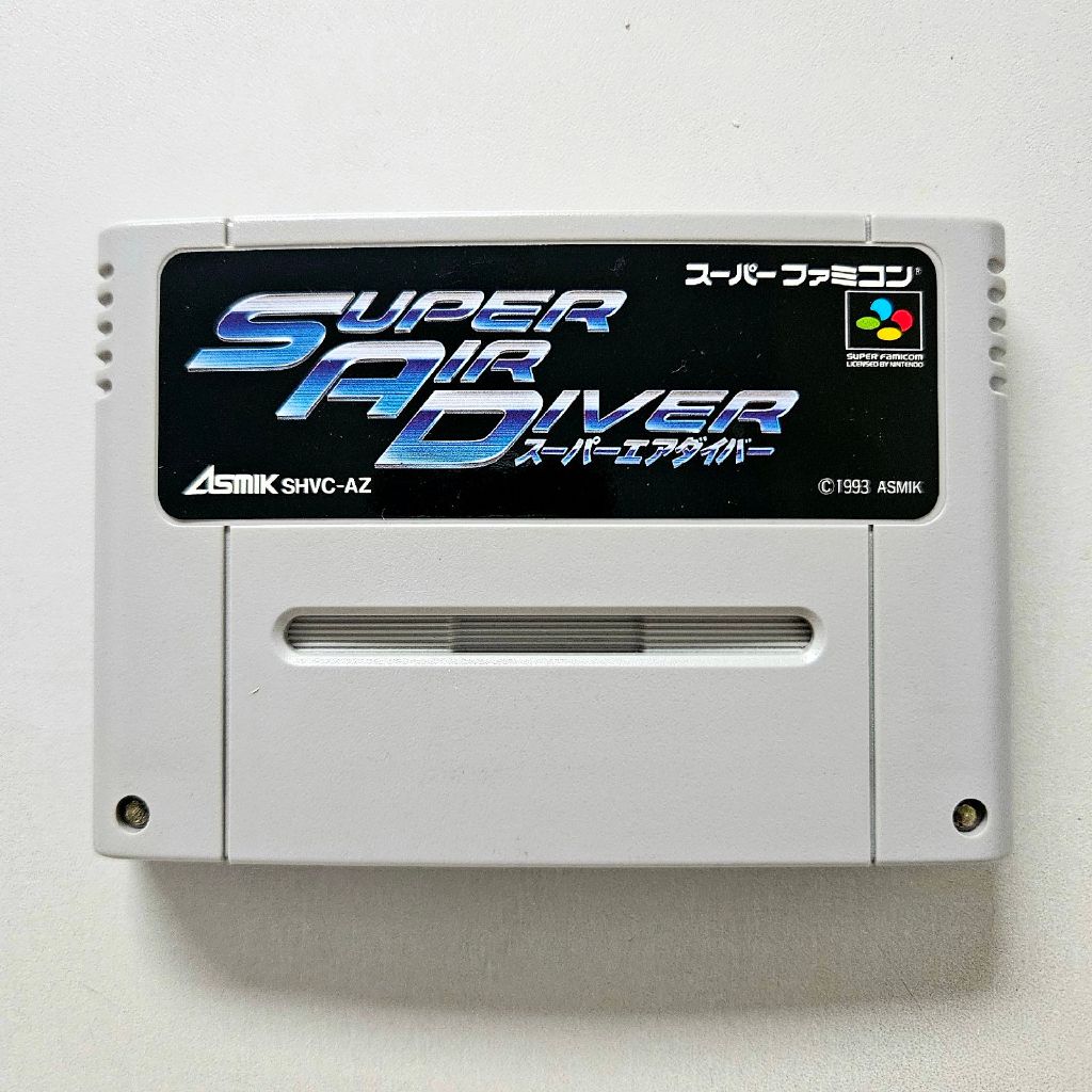 Super Air Diver Original Super Nintendo Famicom Snes Sfc