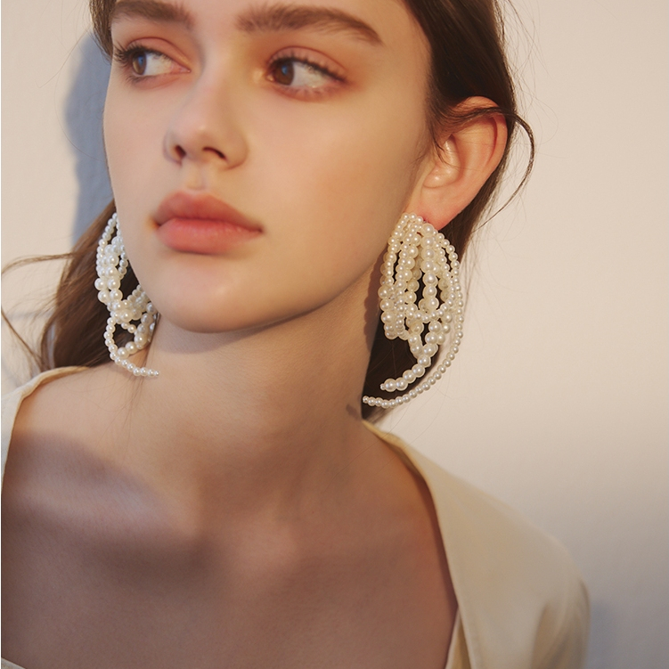 Z.W BIJUX-Brinco De Miçangas Niche Acessório Versátil Para Mulheres Usar em Oferta na Shopee