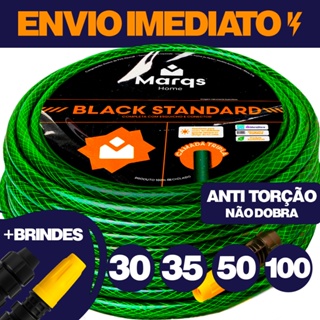 Mangueira de Jardim Marqs Home Jardim Pvc Carro Lavadora 7/16 Com Conector e Esguicho em Oferta na Shopee