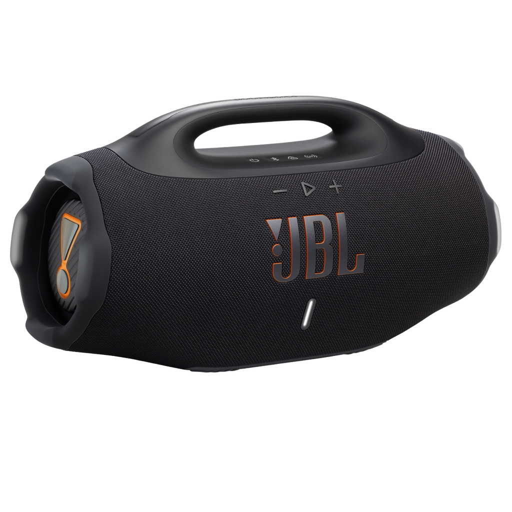 Caixa De Som Portátil JBL Boombox 4 Preta Bluetooth A Prova D'Água e Resistente A Poeira 210W RMS em Oferta na Shopee