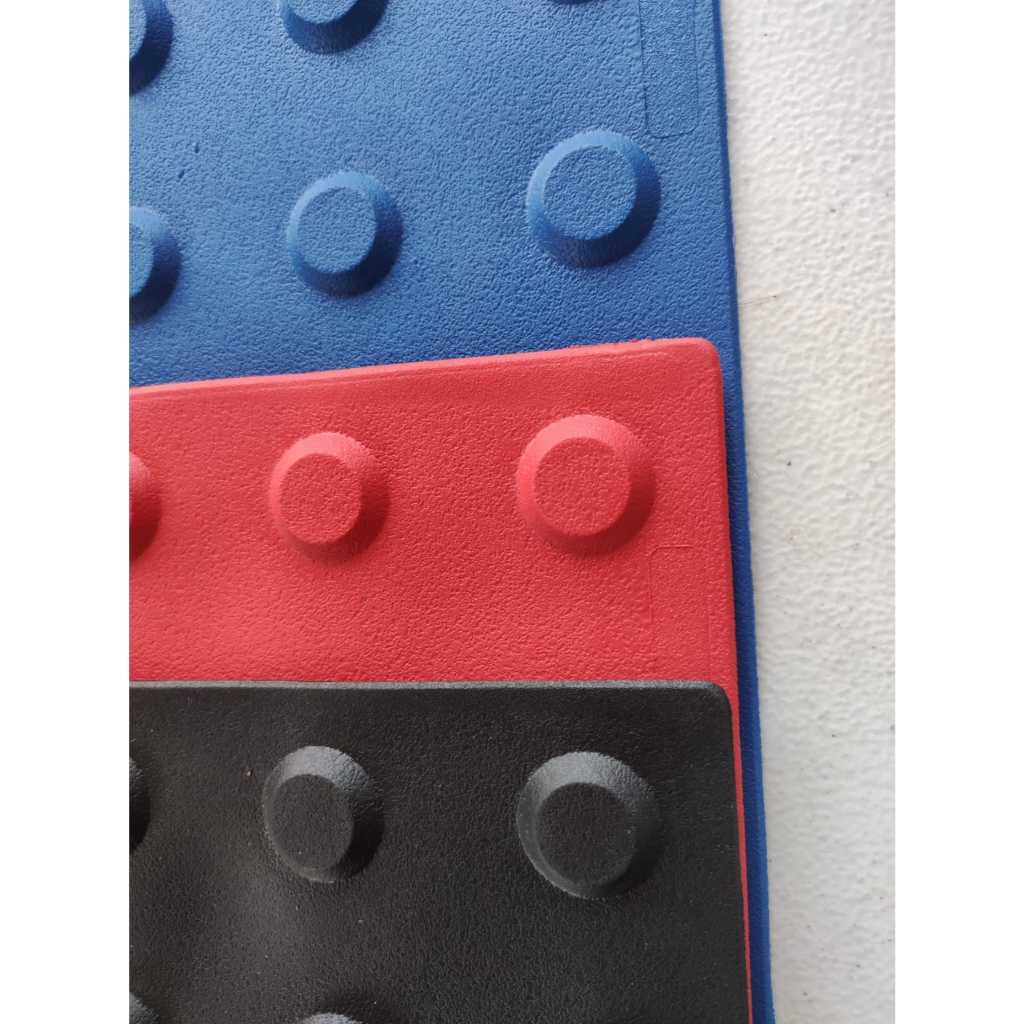 Piso Tátil COLORIDO  Alerta 25x25cnt 1 UNIDADE