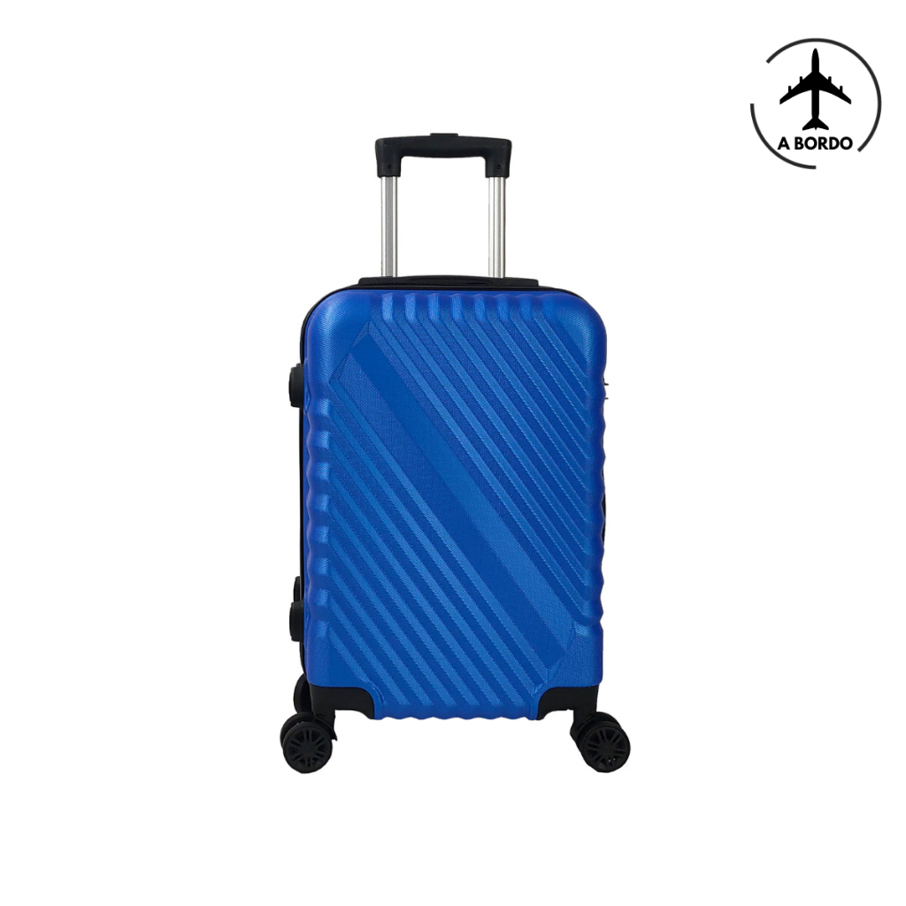 Mala De Bordo Kozi 10kg Abs Rodinhas 360 Leva Na Cabine Anac, mala de viagem, mala pequena, azul