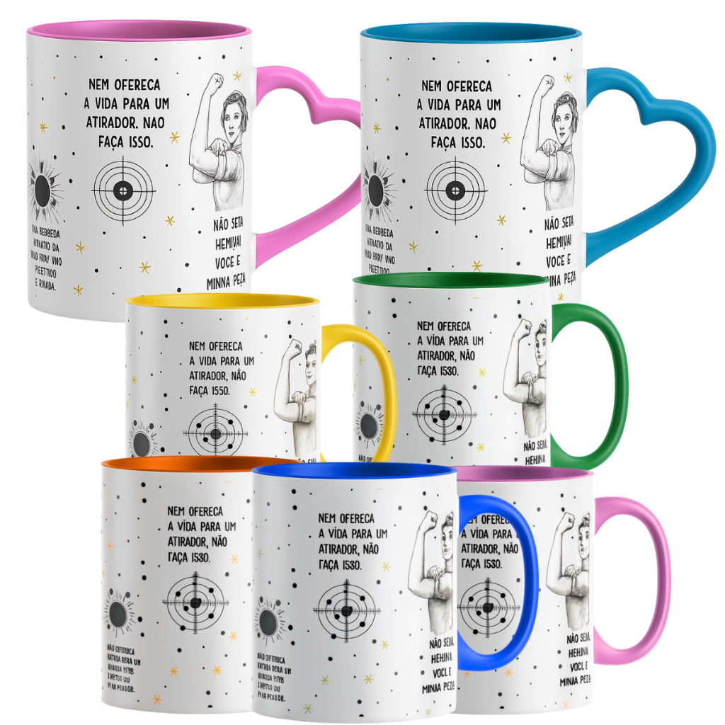 Caneca Grey's Anatomy 325ml Estampa Exclusiva Sublimação Personalizada
