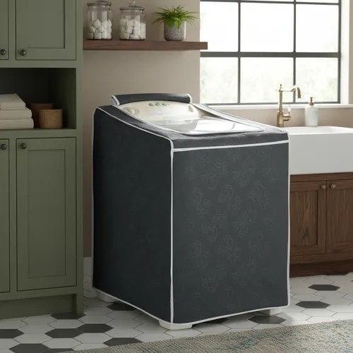 Capa para Máquina de Lavar Impermeável Com Zíper Todos Tamanhos e Marcas Electrolux Brastemp Consul Colormaq