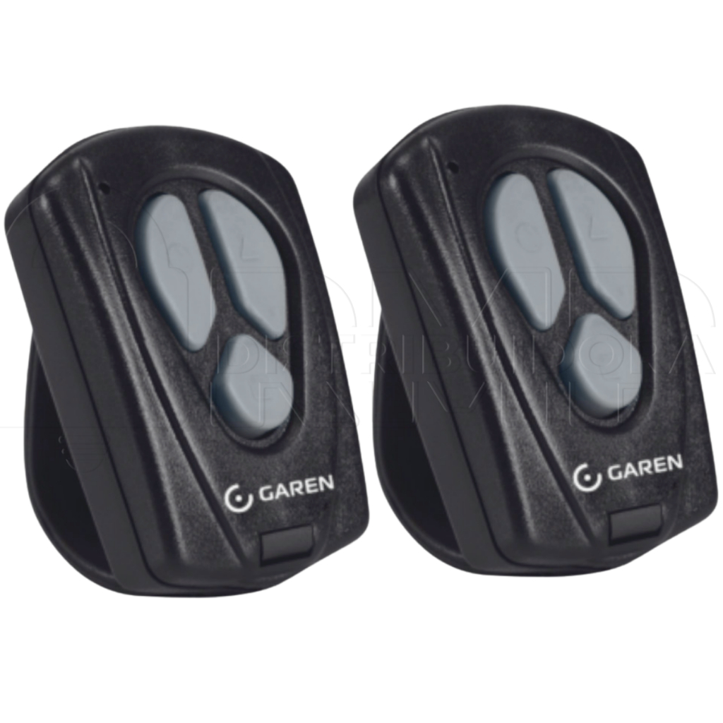 Kit 2 Controles Remoto para Portâo Eletrônico 433Mhz Tx New Garen Ppa Ecp em Oferta na Shopee