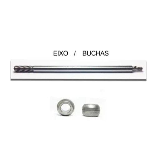 EIXO E BUCHA OU EIXO E ROLAMENTO VENTILADOR ARNO SILENCE FORCE 30CM