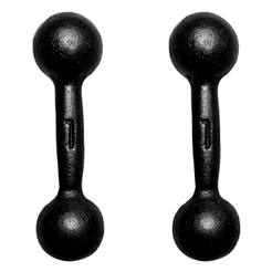 Halter Pintado 1kg Bola Peso de Academia Musculação Pesinho Treino Em Casa Funcional
