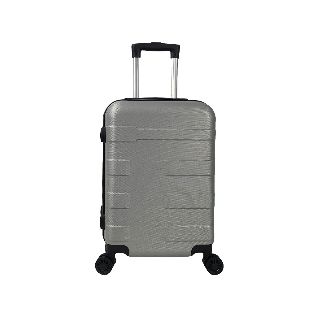 Mala De Bordo Kozi 10kg Abs Rodinhas 360 Leva Na Cabine Anac, mala de viagem, mala prata, mala cinza