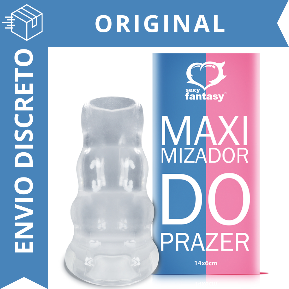 Maximizador Do Prazer Capa Peniana Transparente Sexy Fantasy