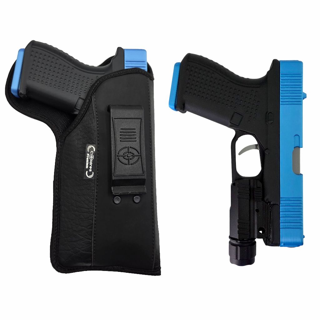 Coldre Velado Premium c Lanterna G22 / Th9 / Th / Tx22 / G19 / G48 / C11
