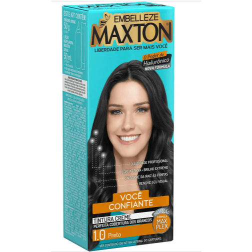 Tinta de Cabelo Maxton Você Mais Confiante em Oferta na Shopee