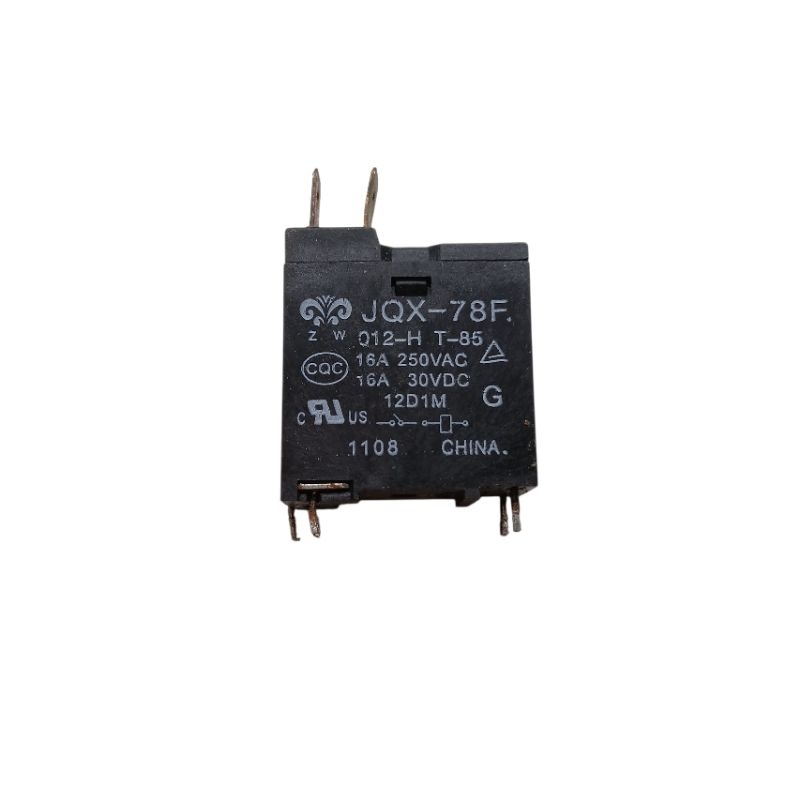 Relé de Placa de Microondas - JQX-78F 012-H T-85 - 16A 250VAC/16A 30VDC