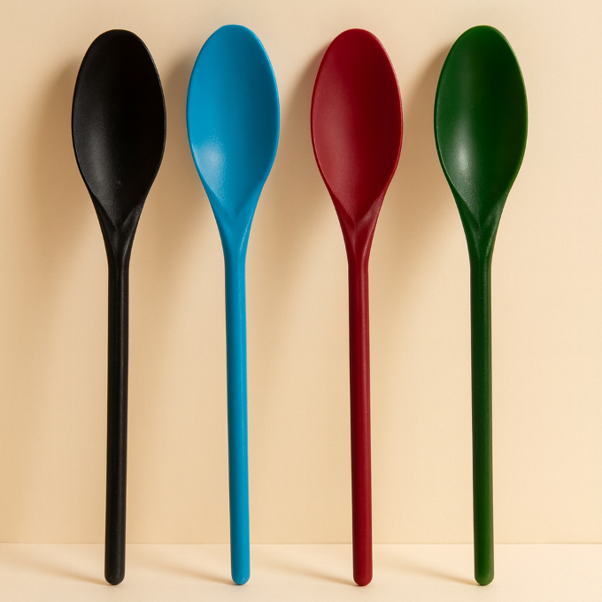 Colher Multiuso de Cozinha Colorida Utensílio Cozinhar e Servir em Oferta na Shopee