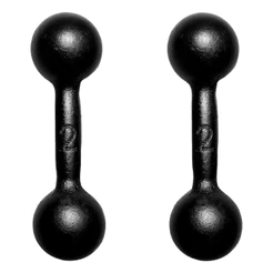 Halter Bola Pintado 2kg Treino Musculação Peso Livre Funcional Academia