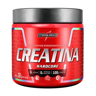 Creatina Hardcore 300g Pura em Oferta na Shopee