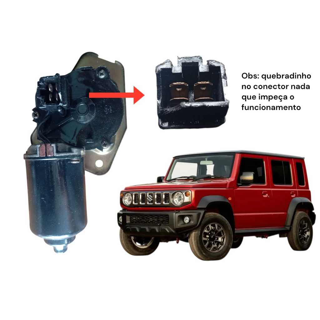 Motor do Limpador de Para-brisa SUZUKI JIMNY (RECONDICIONADO)