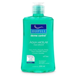 Nupill Água Micelar Derme Control 200ml em Oferta na Shopee