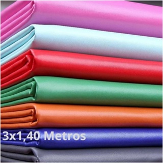 3 metros de Bagum napa 1,40cm de largura, impermeável, ideal para bolsas, mochilas e decorações. em Oferta na Shopee