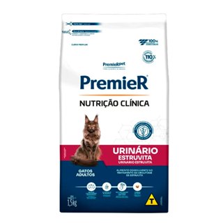 Ração Premier Nutrição Clínica Gatos Urinário 1,5Kg em Oferta na Shopee