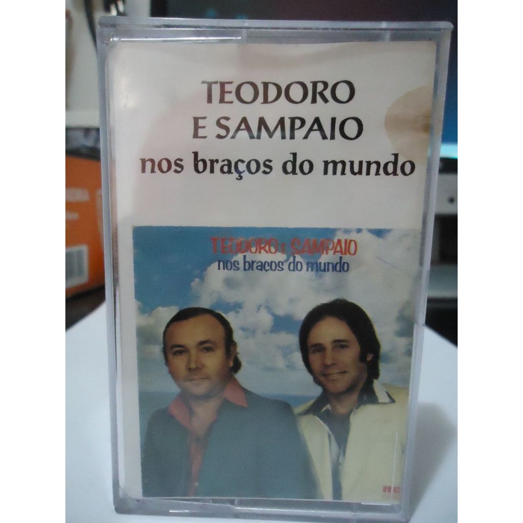 Fita Cassete K7 - Teodoro e Sampaio - Nos Braços do Mundo