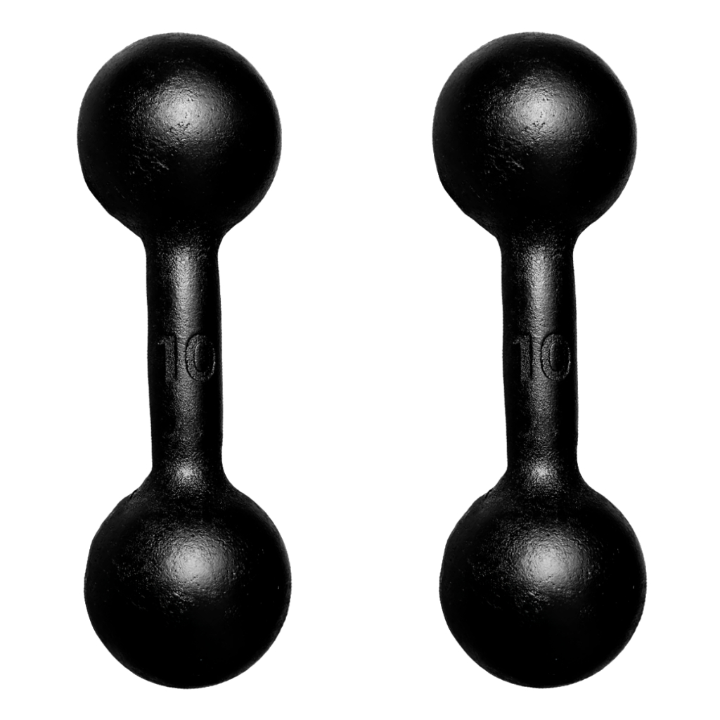 Halter Bola Pintado 10kg Treino Musculação Peso Livre Funcional Academia