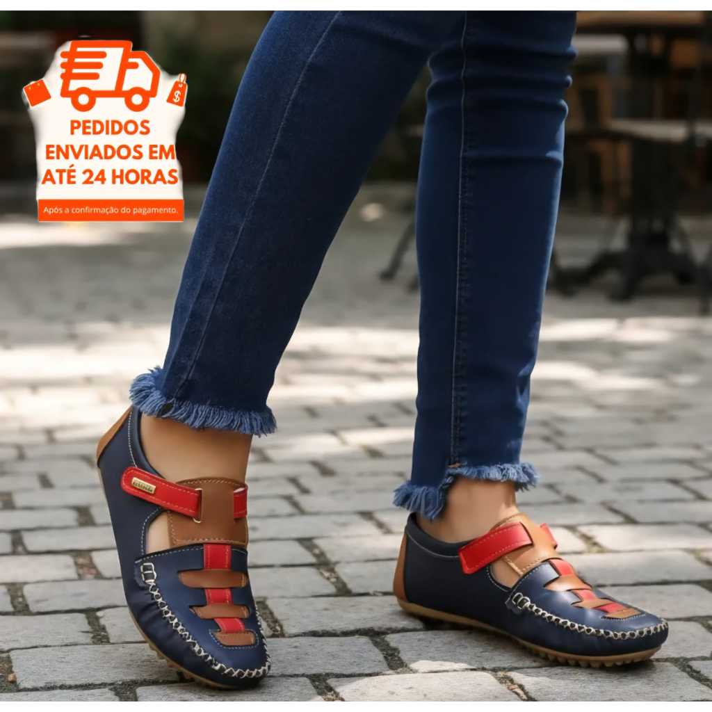 Mocassim feminino casual conforto Promoção