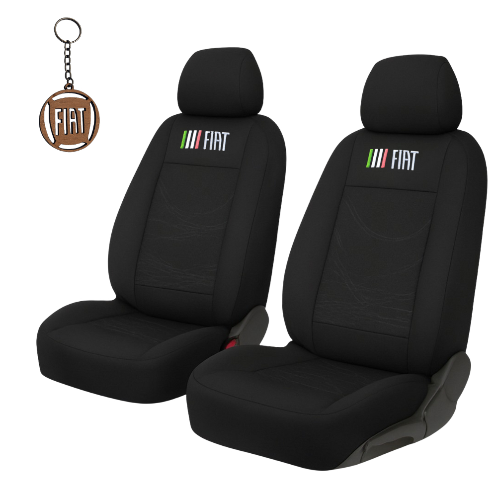 Capa Banco Carro Automotivo Tecido Grosso Caminhonete Fiat Strada Cabine Simples Uno Furgão Fiorino Logo Nova Strada em Oferta na Shopee