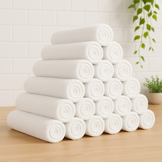 Kit 10pçs Toalhas de Salão de Beleza 45x62cm 100%Algodão Coleção Trip Clean em Oferta na Shopee